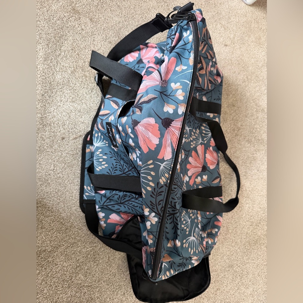 Large Floral Duffel Bag